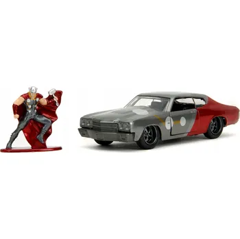 Figurka JADA 1970 CHEVROLET CHEVELLE SS + FIGURKA THOR AVENGERS 1:32 253223019