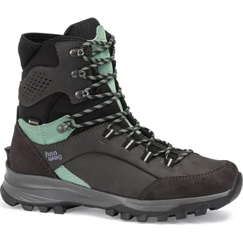 Dámská treková obuv turistické boty dámské HANWAG Banks Snow Lady GTX Asphalt/Mint - 38