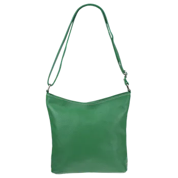 Kabelka NovaKabelka.cz Kožená italská crossbody kabelka Ebe Verde Freddo