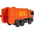 autíčko Toystar Garbage Truck popelářské auto s funkcí zvuku oranžové
