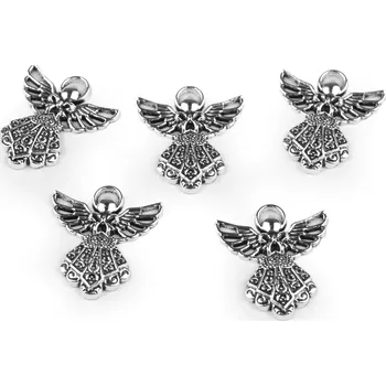 DCH Kovový přívěsek na klíče - anděl filigránový