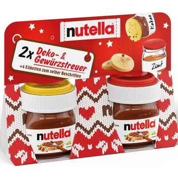 Ferrero Nutella vánoční mini balení s šablonami 2x 30 g