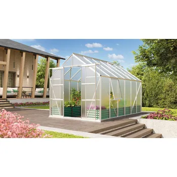 Skleník VITAVIA GARDEN Skleník VITAVIA URANUS 9900 PC 4 mm stříbrný LG183