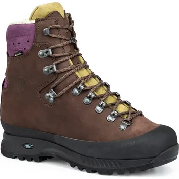 Pánská treková obuv Turistická obuv pánská HANWAG Alaska XC GTX Brown/Violet - 46