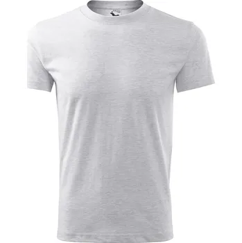 Malfini Classic New Pánské triko 132 světle šedý melír M
