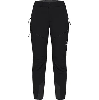 Haglöfs Discover Touring Women, True Black - dámské softshellové kalhoty 42 + Doprava zdarma