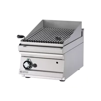 Kuchyňský gril RM GASTRO Lávový gril plynový 38x43 bez podestavby | RM - CWT-64G