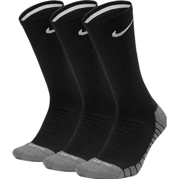 Pánské ponožky Vysoké funkční ponožky Nike EVERYDAY MAX CUSHIONED CREW TRAINING (3 PAIRS) černé SX5547-010 - M | UK 12 | US 13