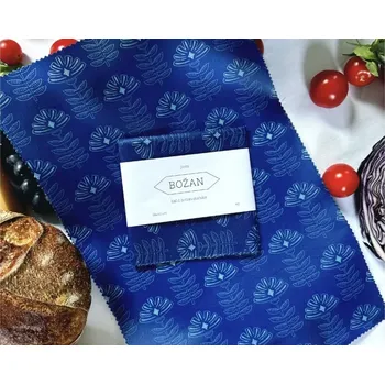 Papírový ubrousek Božan balič Voskovaný ubrousek - Modrotisk 40x40cm.