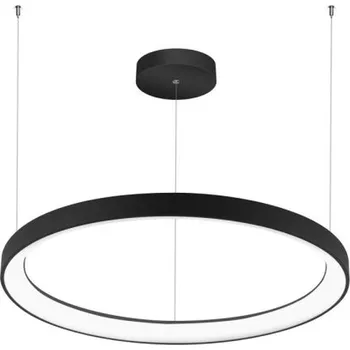 Palnas Závěsné LED svítidlo DITA 2 ø 58 cm, 3000-6500K Barva: Černá, Stmívání, řízení: TUYA - mobilní aplikace (s Dálkovým ovladačem)