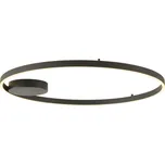 Palnas LED stropní svítidlo Dona, ⌀ 60cm, 42W, DOWN Barva: Černá, Stmívání, řízení: ON/OFF (bez stmívání)