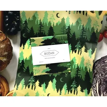 Papírový ubrousek Božan balič Voskovaný ubrousek - Hory 28x40 cm.