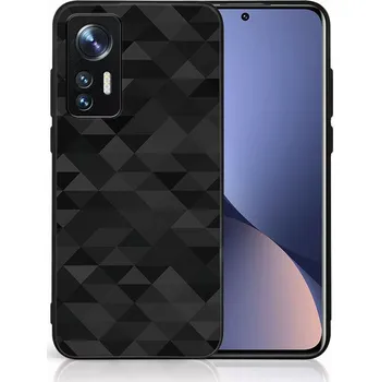 Pouzdro na tablet VSECHNONAMOBIL 95374 MY ART Ochranný kryt pro Xiaomi 12 Lite BLACK TRIANGLES (232)