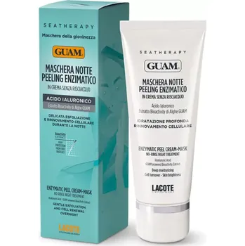 Pleťová maska GUAM Noční enzymatický peeling Seatherapy 75ml