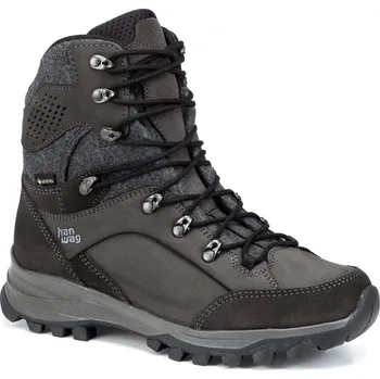 Dámská obuv turistické boty dámské HANWAG Banks Winter Lady GTX Asphalt/Asphalt - 41,5