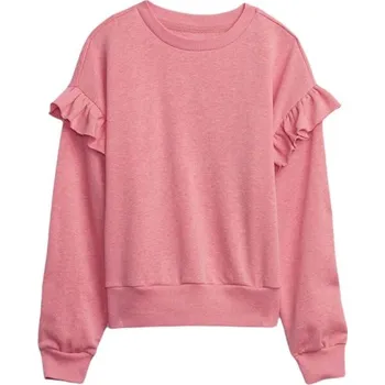 Dívčí mikina Dívčí mikina GAP V-RUFFLE XL Růžová