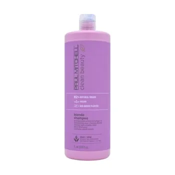 Šampon Paul Mitchell Clean Beauty Blonde Shampoo šampon na vlasy pro neutralizaci žlutých tónů 1 l