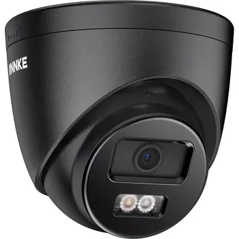 Bezpečnostní kamera 5MP IP PoE turret kamera, černá, H