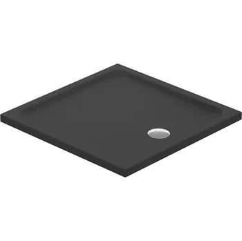 Sprchová vanička CERSANIT 3D Sprchová vanička Cersanit Tako 90x90x4 černá matná čtvercová, S204‑030 S204-030