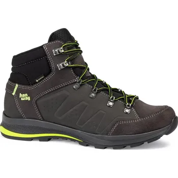 Pánská treková obuv trekové boty pánské HANWAG Torsby GTX Asphalt/Yellow - 47