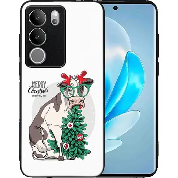 Vánoční dekorace VSECHNONAMOBIL 93981 MY ART Kryt s vánočním designem Vivo V29 5G MERRY CHRISTMAS (074)