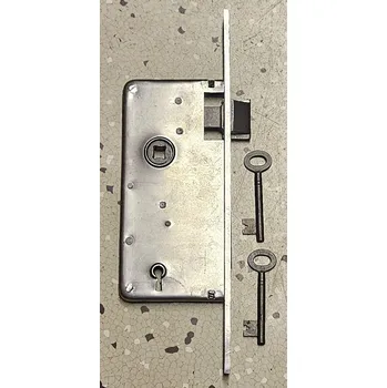 zadlabací zámek Zámek zadlabací vratový Rostex DOZ 105 na klíč PRAVÝ