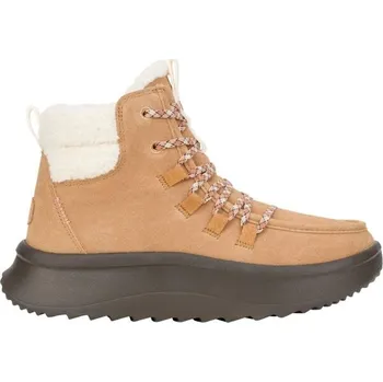 Dámská zimní obuv Dámská zimní obuv HEY DUDE WENDY PEAK APRES SUEDE COZY 37 Hnědá, Bílá