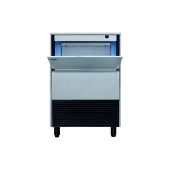 Výrobník ledu RM GASTRO Výrobník ledu chlazený vodou kloboučkový led 22 g 74 kg/24h | RM - IMK 8035 W