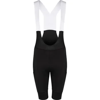 cyklistické kraťasy kraťasy FORCE PASSION LADY se šráky a vl, černé - L