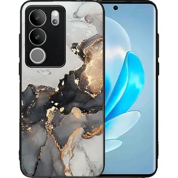 Pouzdro na tablet VSECHNONAMOBIL 93985 MY ART Ochranný kryt pro Vivo V29 5G GREY MARBLE (140)