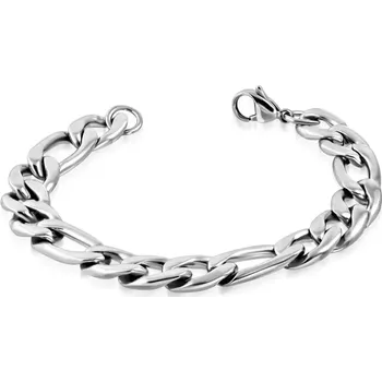 Náramek Pánský náramek ocel Figaro 11 mm GCZA047 délka 22 cm