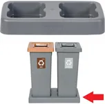 IGOTREND Igotrend, 827002 Podstavec UH FIT BIN 2 x 53 l šedý