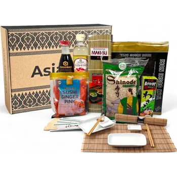 AsiaBox | Dárkový set na přípravu Sushi Gold Plus II