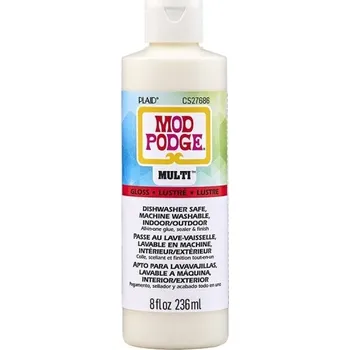 Průmyslové lepidlo Mod Podge Multi Gloss - Lepidlo, lak a finiš vhodný do myčky 236 ml