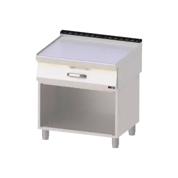 Sporák REDFOX Pracovní plocha 80x64 - 1x zásuvka 2x GN 1/1 | REDFOX - PP 70/80