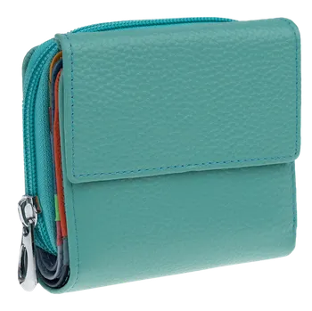 NovaKabelka.cz Dámská kožená peněženka D485 Azzuro