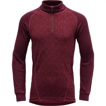 Dětský funkční rolák Devold Duo Active Merino Zip Neck Junior Port 16