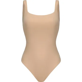 Dámské plavky Slazenger Eveline Body Suit Ladies Nude 16 (44)