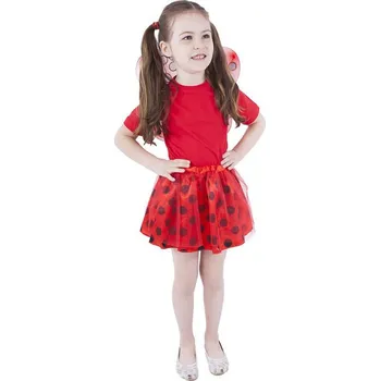 Karnevalový kostým Dětský kostým tutu sukně beruška s křídly