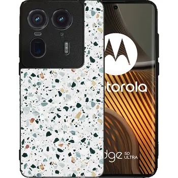 VSECHNONAMOBIL 93589 MY ART Ochranný kryt pro Motorola Edge 50 Ultra GREY TERRAZZO (163)