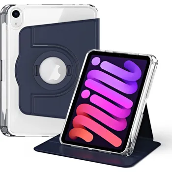 Pouzdro na tablet VSECHNONAMOBIL 93869 CRYSTAL FLEXI 2v1 Zaklápěcí pouzdro pro Apple iPad mini 2021 / iPad mini 2024 tmavě modré