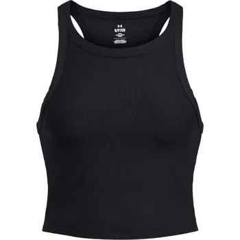 Under Armour Meridian Rib Cropped Tank Womens Black 12 (M)