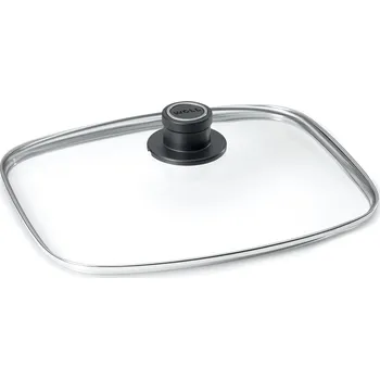 Poklice Skleněná poklice s plastovým úchytem 30&nbsp;x&nbsp;26 cm WOLL