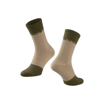 Pánské ponožky Force ponožky MOVE L-XL/42-46, hnědo-zelená
