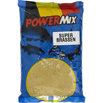 Návnadová surovina Powermix – žluté krmení Super Brassen Cejn Karamel 1kg