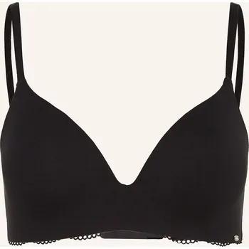 Podprsenka Skiny Dámská Trojúhelníková Podprsenka Classicotton, černá, 85B