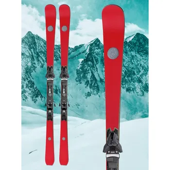 Sjezdové lyže Sjezdové lyže AK Ski RED.POPART + vázání Salomon Z12 GW