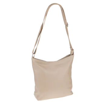 Kabelka NovaKabelka.cz Kožená italská crossbody kabelka Ebe Taupe