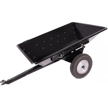 Zahradní vozík TR 100 Vozík za traktor - POZINK PLUS+ ČERNÁ