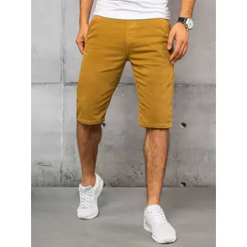 Pánské kraťasy Pánské džínové šortky SX1434 Barva: Světle Hnědá, Velikost: 38